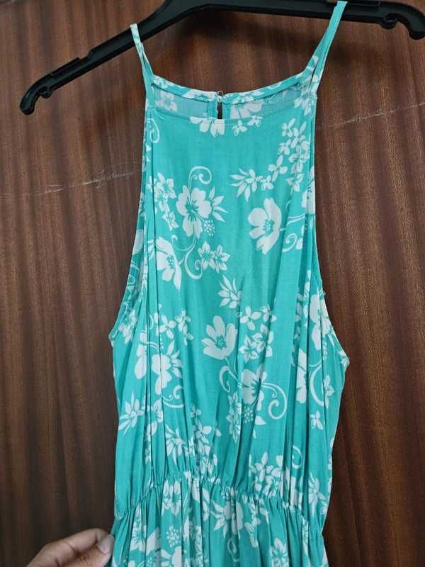 Vestido comprido floral