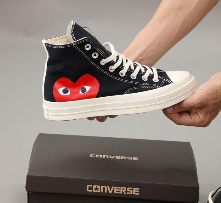 Кеди жіночі Converse x Comme des Garsons Play Chuck Конверс