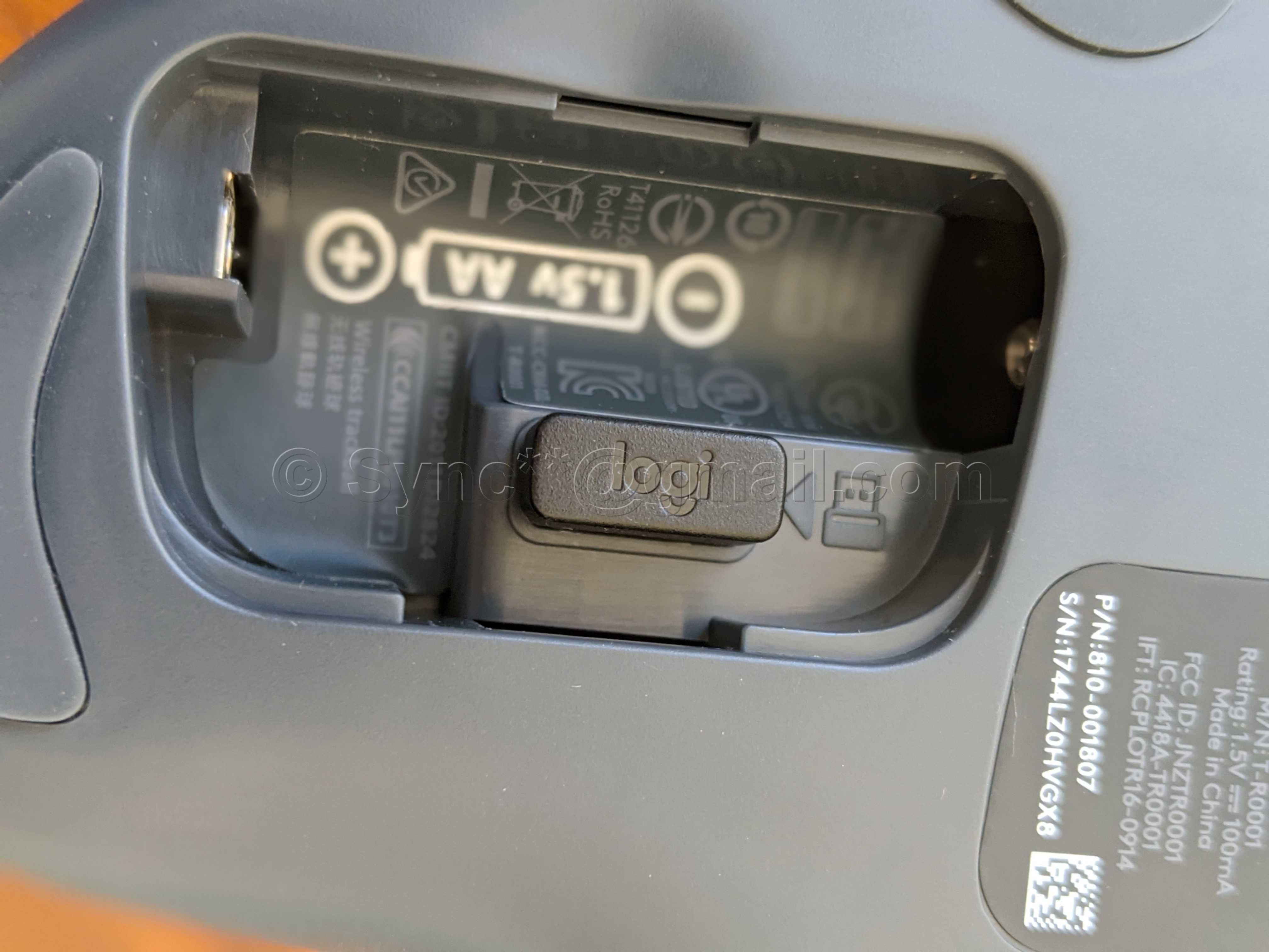 Logitech M570 * Mysz Trackball * 18 miesięcy na jednej baterii *