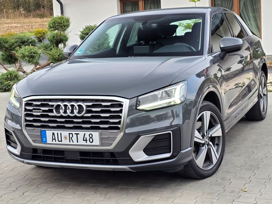 Audi Q2 ●Reflektory LED●Napęd 4x4 Quattro●Automat S-Tronic●100% Serwis Audi