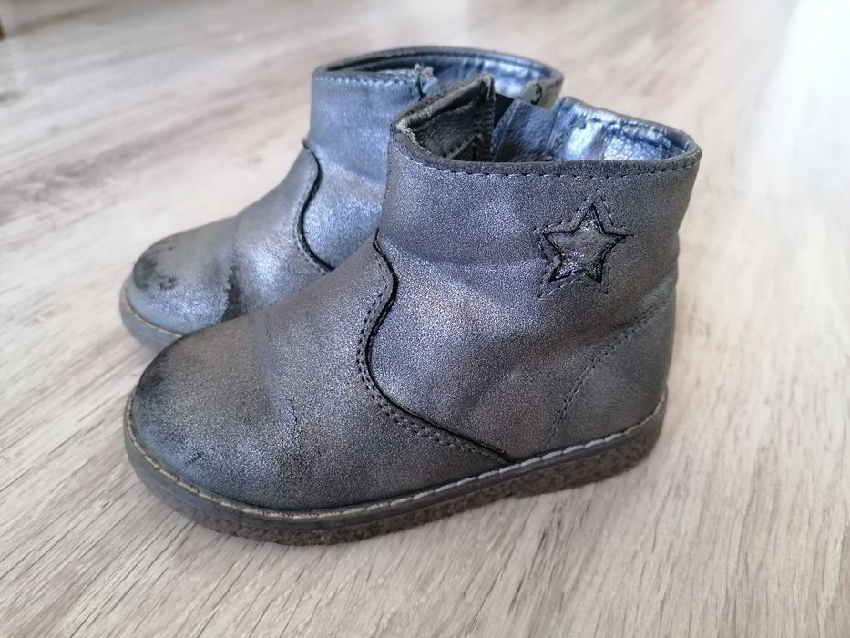 Butki dziewczęce r. 23 Mothercare, buty przejściowe jesienne, botki