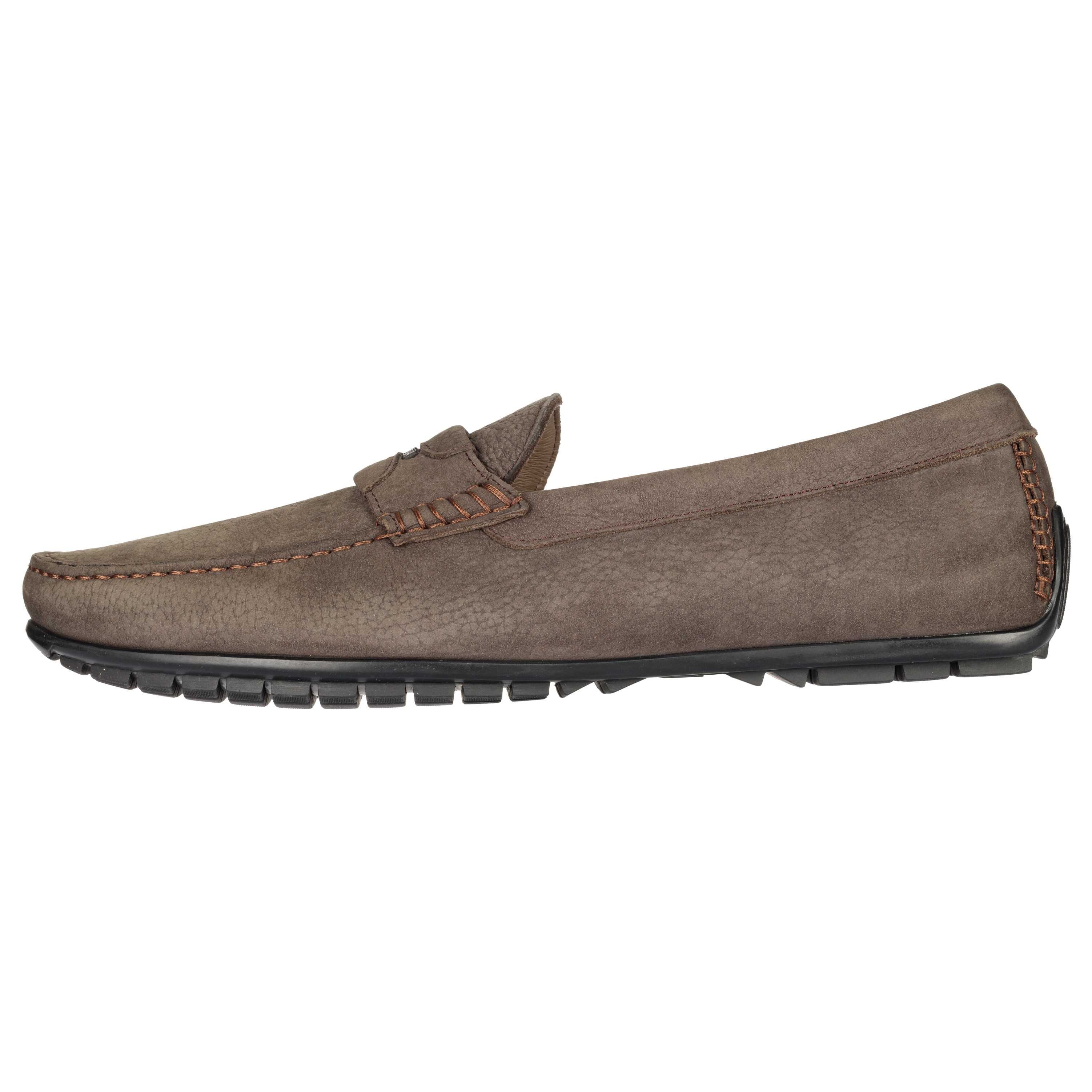 DOLCE&GABBANA luksusowe włoskie mokasyny loafersy BROWN