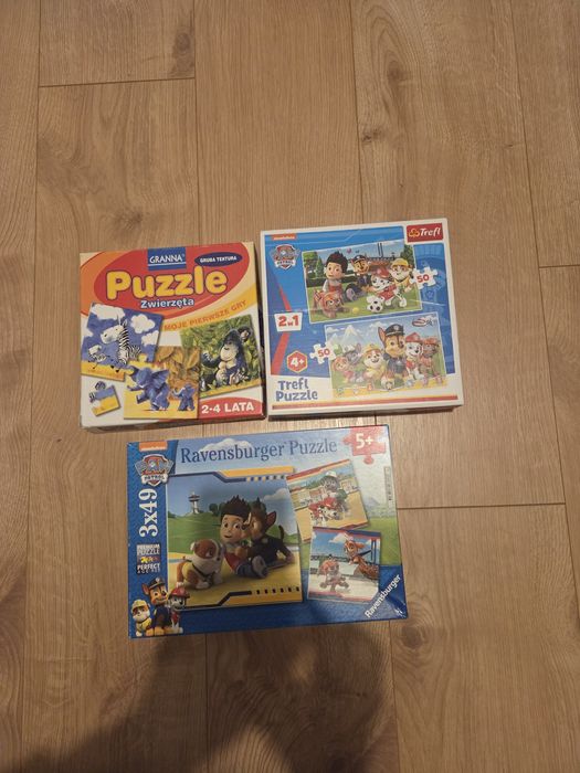 Puzzle książki dzieci 3+
