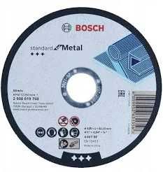 tarcza BOSCH do metalu 125x1.0  100 sztuk + wiaderko FAKTURA/PARAGON
