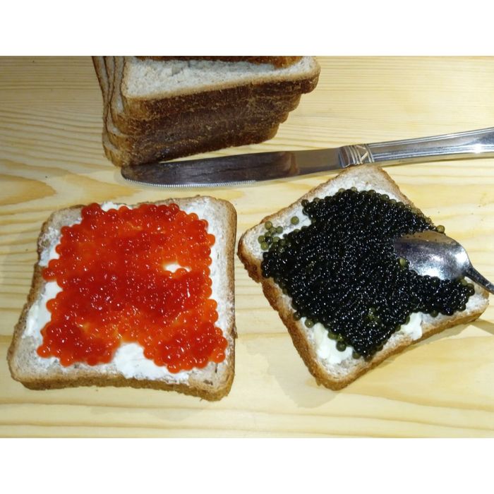 Ікра червона чорна