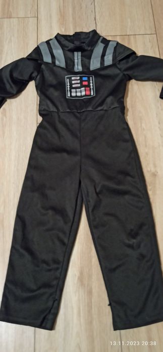 Darth Vader kostium/przebranie 3-4 lata