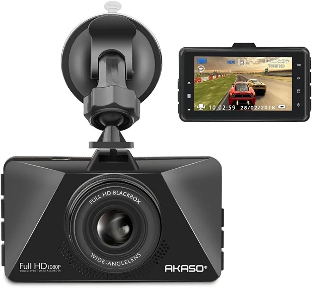 Відеореєстратор AKASO C200 Dash Cam Автомобільна камера