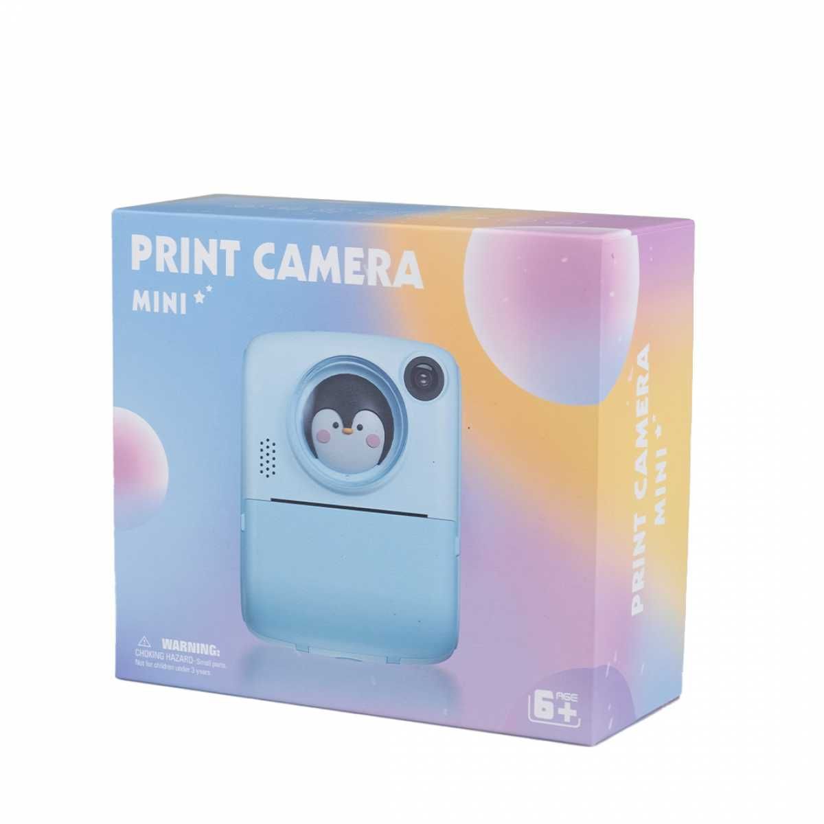 Фотоапарат дитячий із вбудованим принтером для фото та відео Full HD