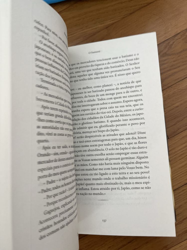 O Samurai - livro estado novo