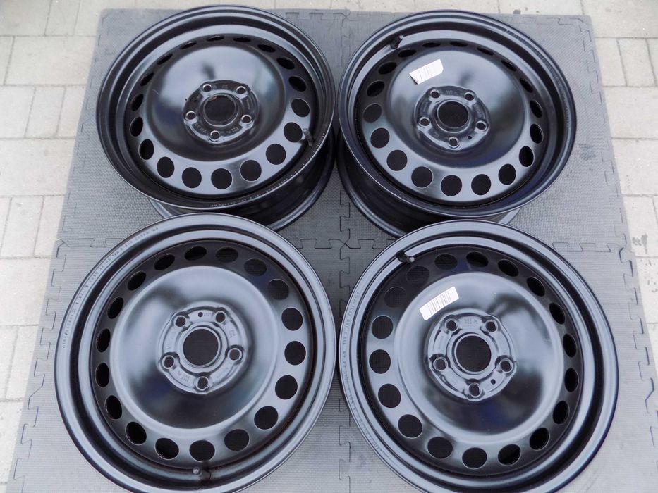 Felgi stalowe VW 16 5x112 z kołpakami Caddy,Golf,Passat,Touran,T-Rock