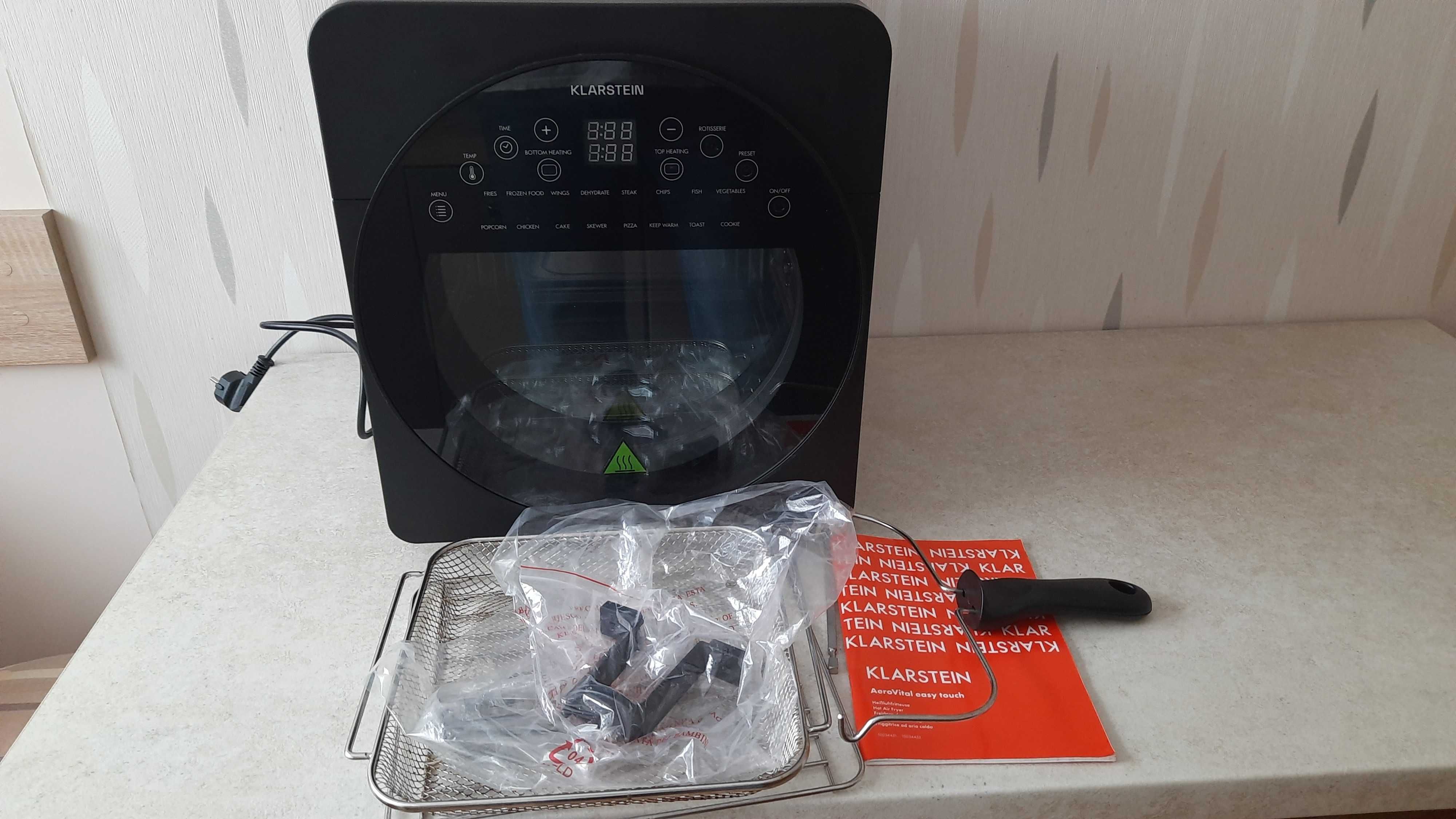 Minipiekarnik, frytownica, automat do suszenia, 16 progr. 1700 W, 14 l