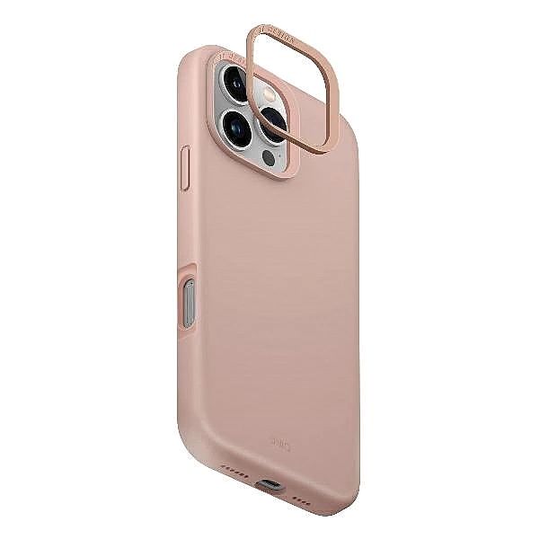 UNIQ etui Lino Hue iPhone 16 Pro 6.3" Magclick Charging różowy/blush p