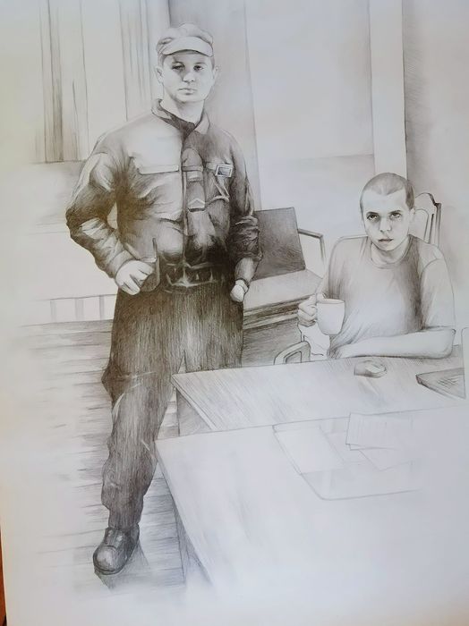 Портрети олівцем