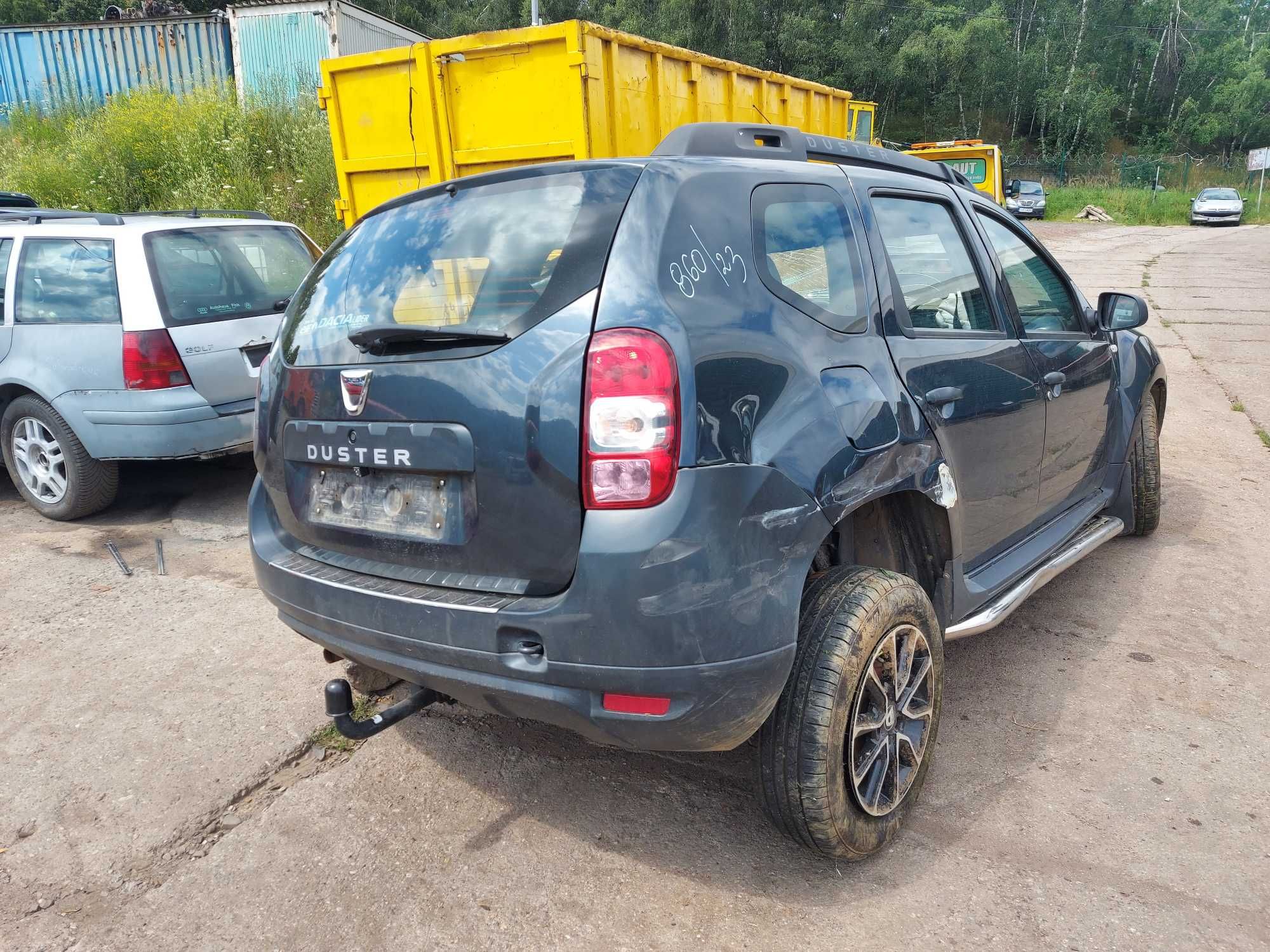 Dacia Duster I Lift 2014' TEKNA drzwi tylne prawe FV części/dostawa