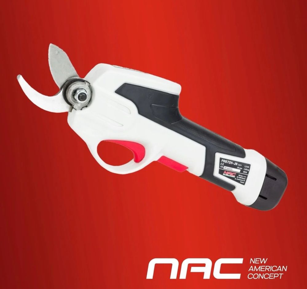 NAC, Sekator do gałęzi, akumulatorowy 7,2V, PRB72-JN2