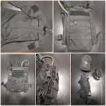 Camuflado xl com varios acessórios