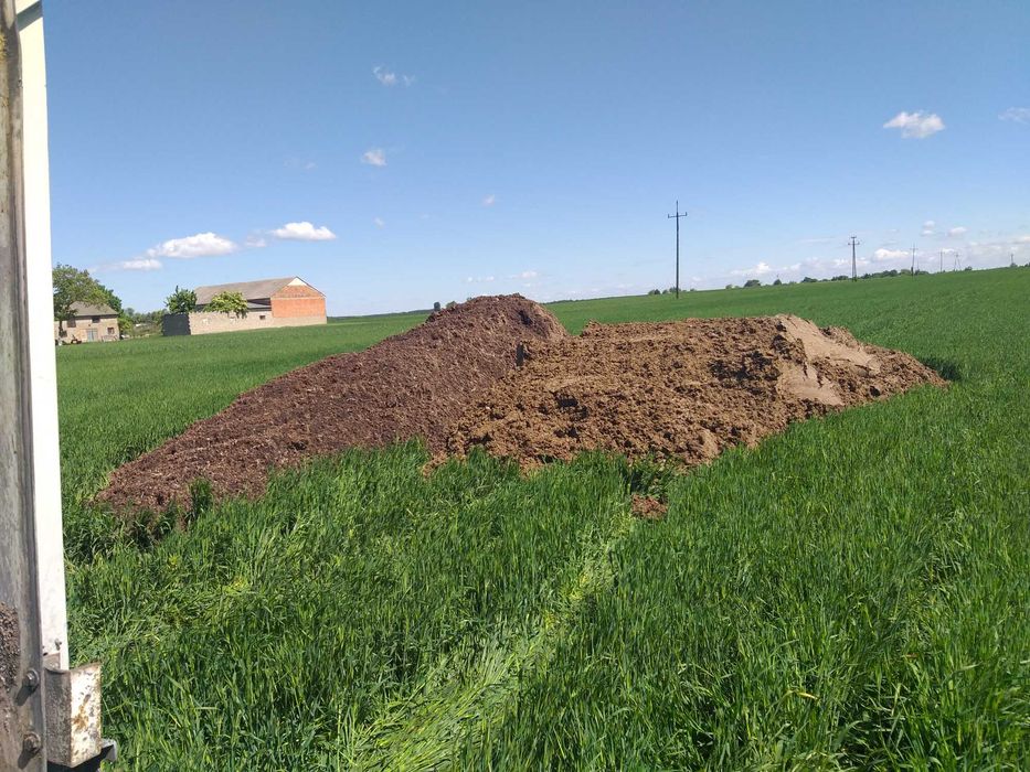 Pomiot kurzy..obornik nawóz..bydlęcy