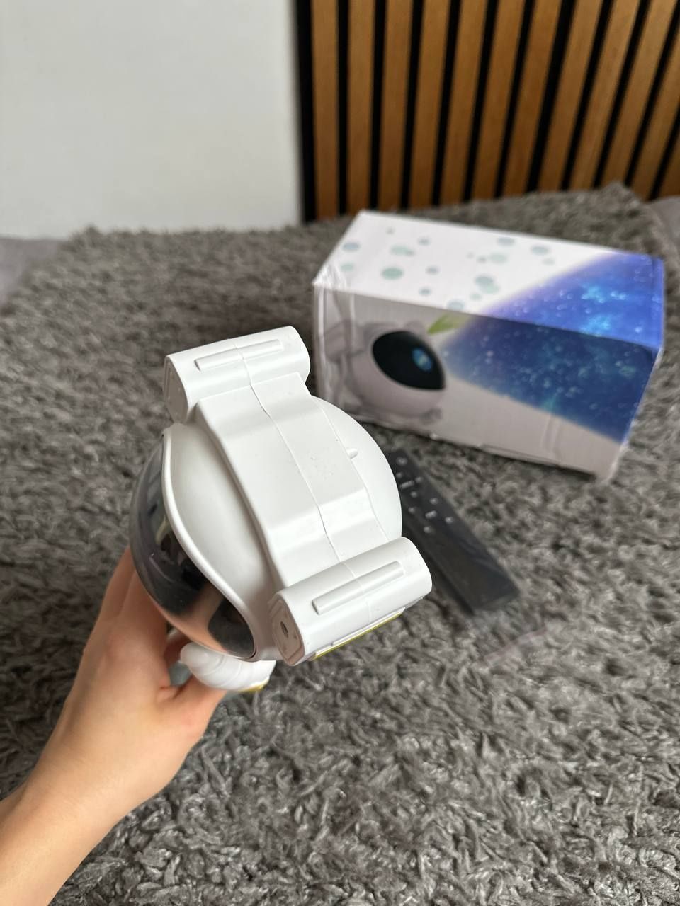 Projektor gwiazd Astronaut Lampka LED Super zabawa dla dziecka