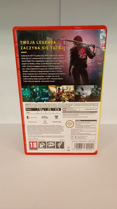 Gra Nintendo Switch 2, CYBERPUNK 2077: ULTIMATE EDITION, Madej Gorlice