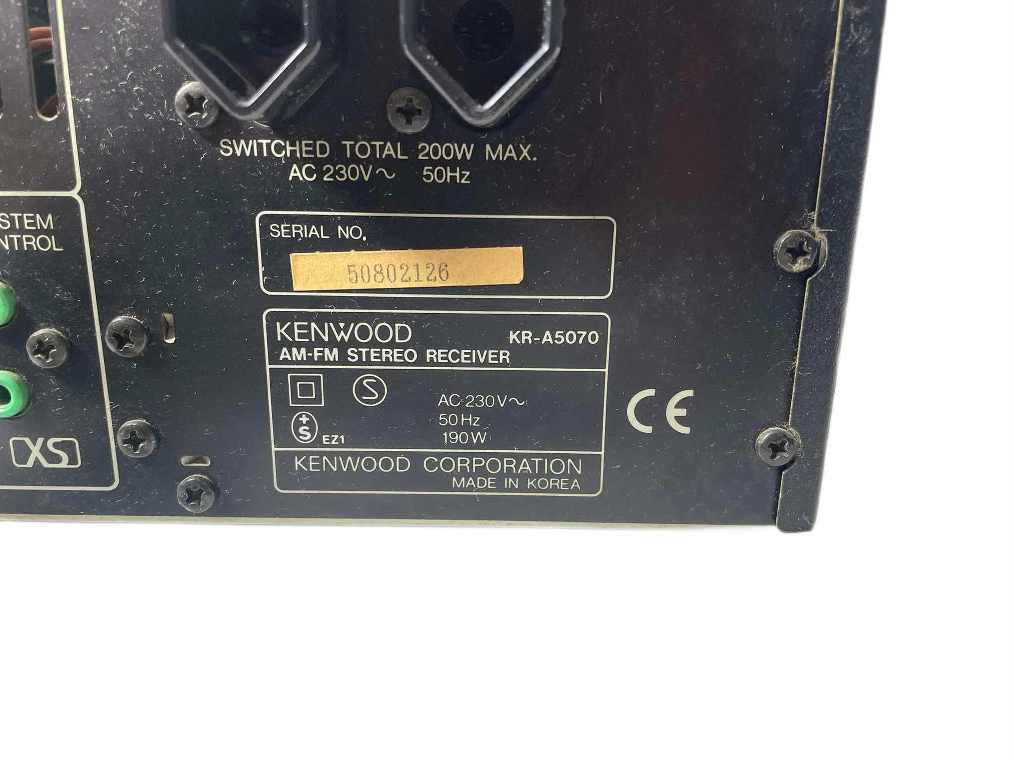 Amplituner KENWOOD KR-A5070