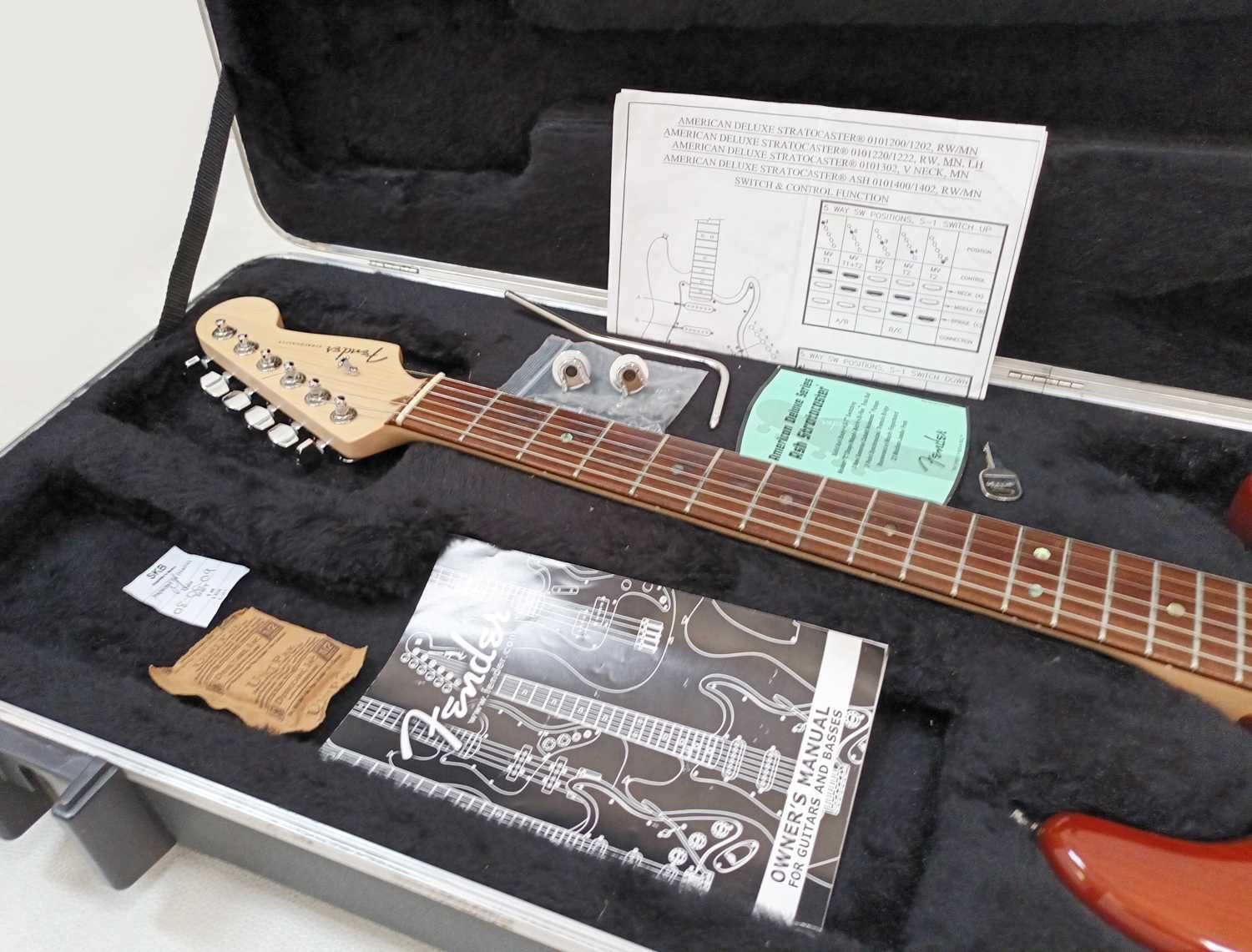 Fender American Deluxe Stratocaster Ash - Made in USA 2009