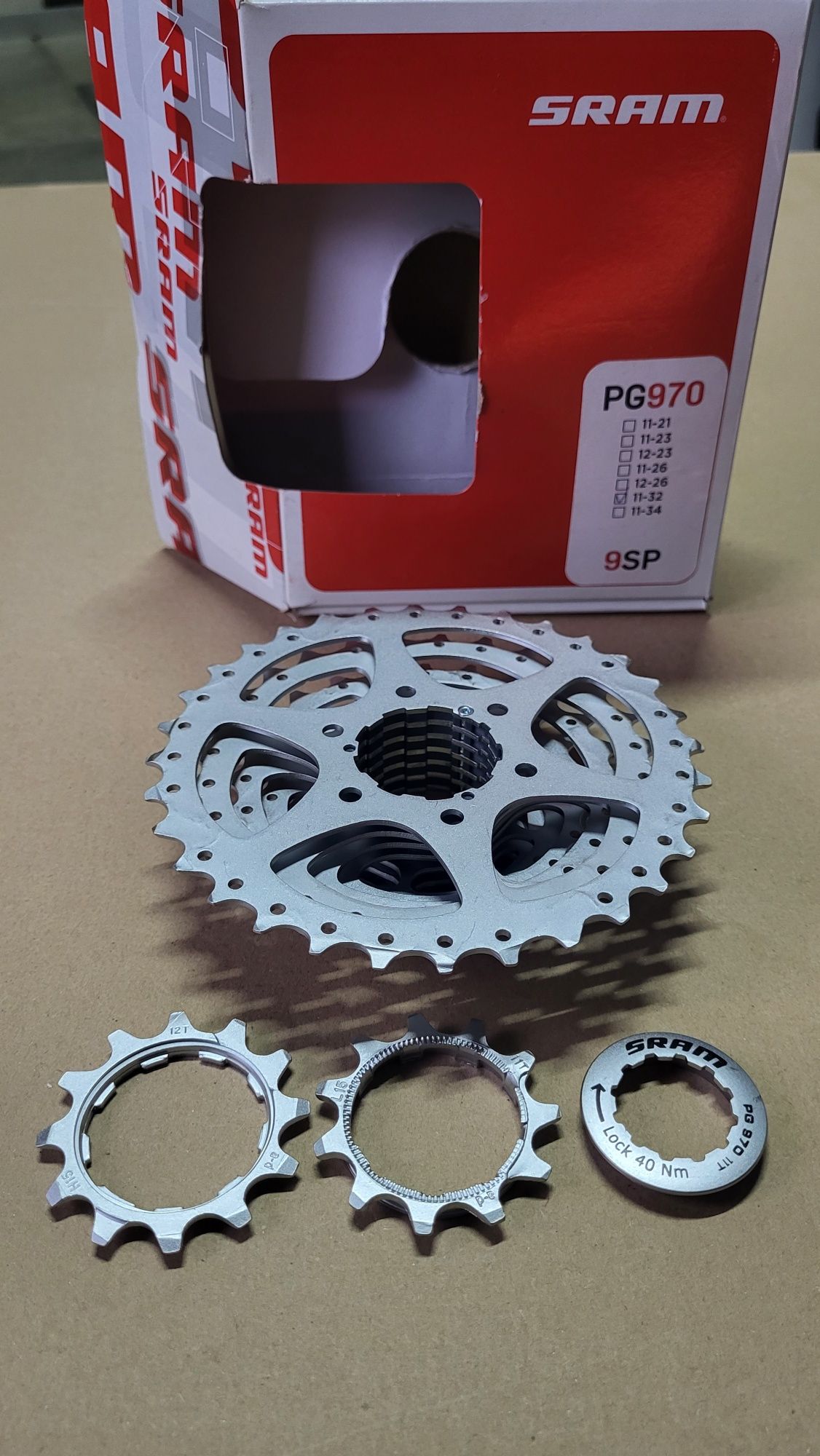 Касета Sram PG970 (9 шв 11-32т)