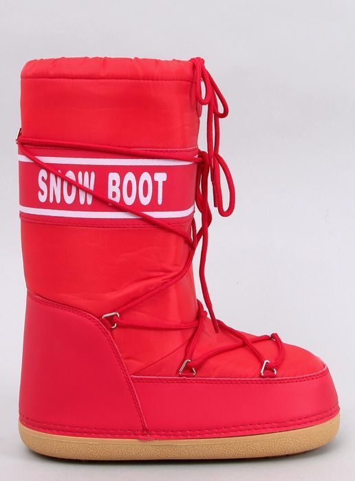 Snow Boots Wysokie Tange Red