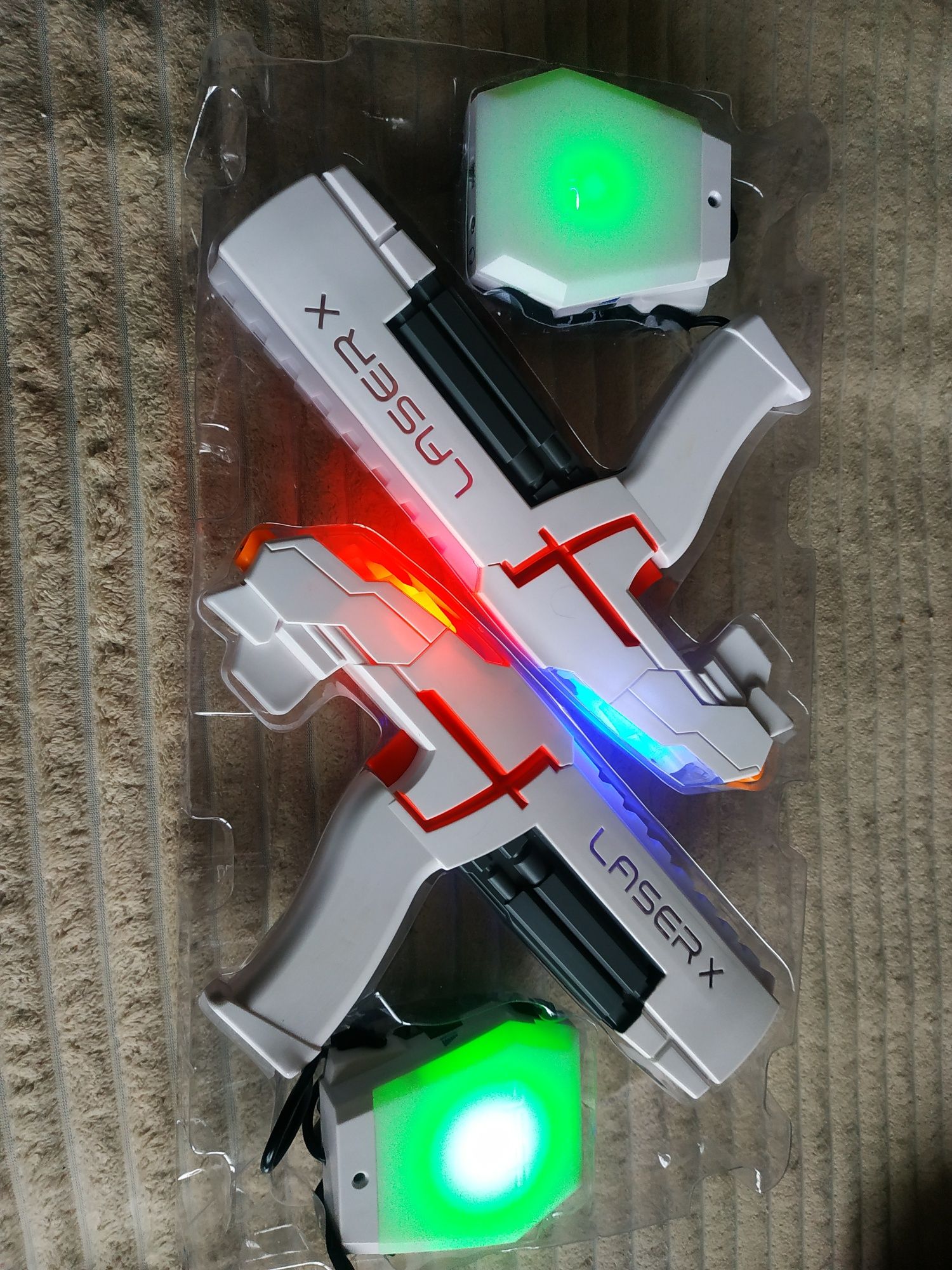 Пістолети лазерні дитячі laser X