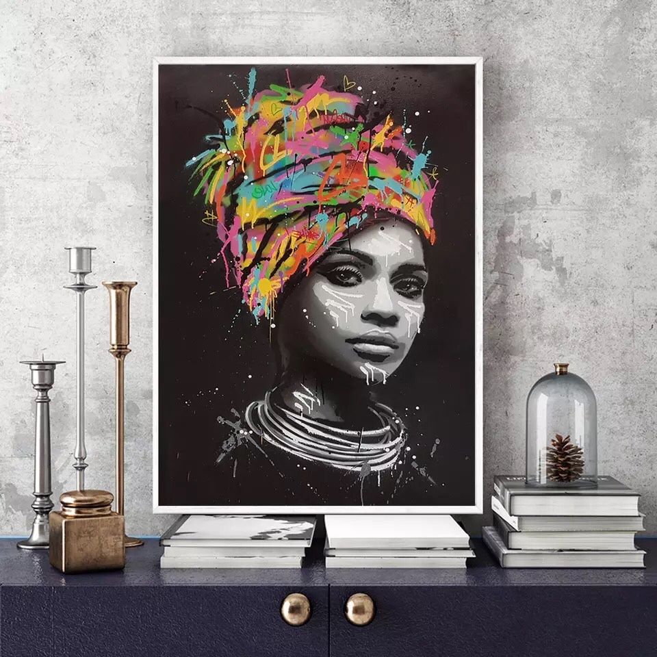 Картина Африканской Девушки