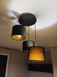 Lampa loft czarna