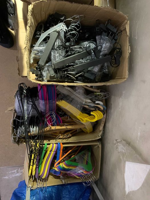 Плечики (тремпель) металлические в силиконе. Легкое Б/У