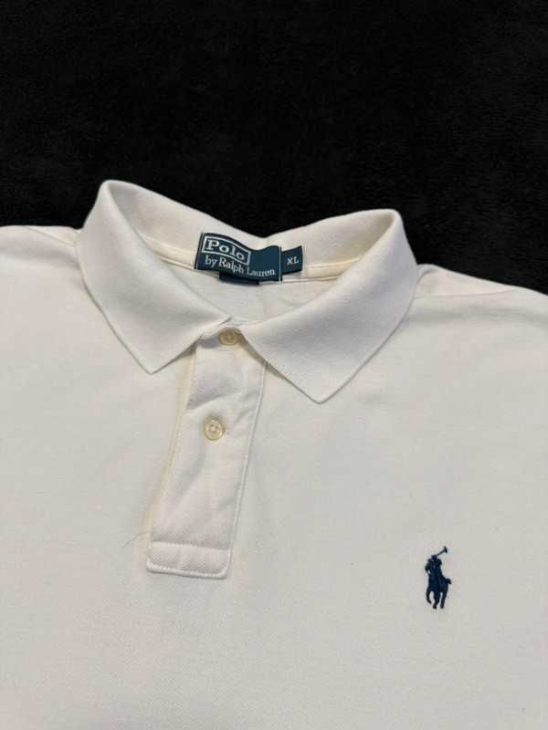Biała koszulka polo Ralph Lauren - Size XL