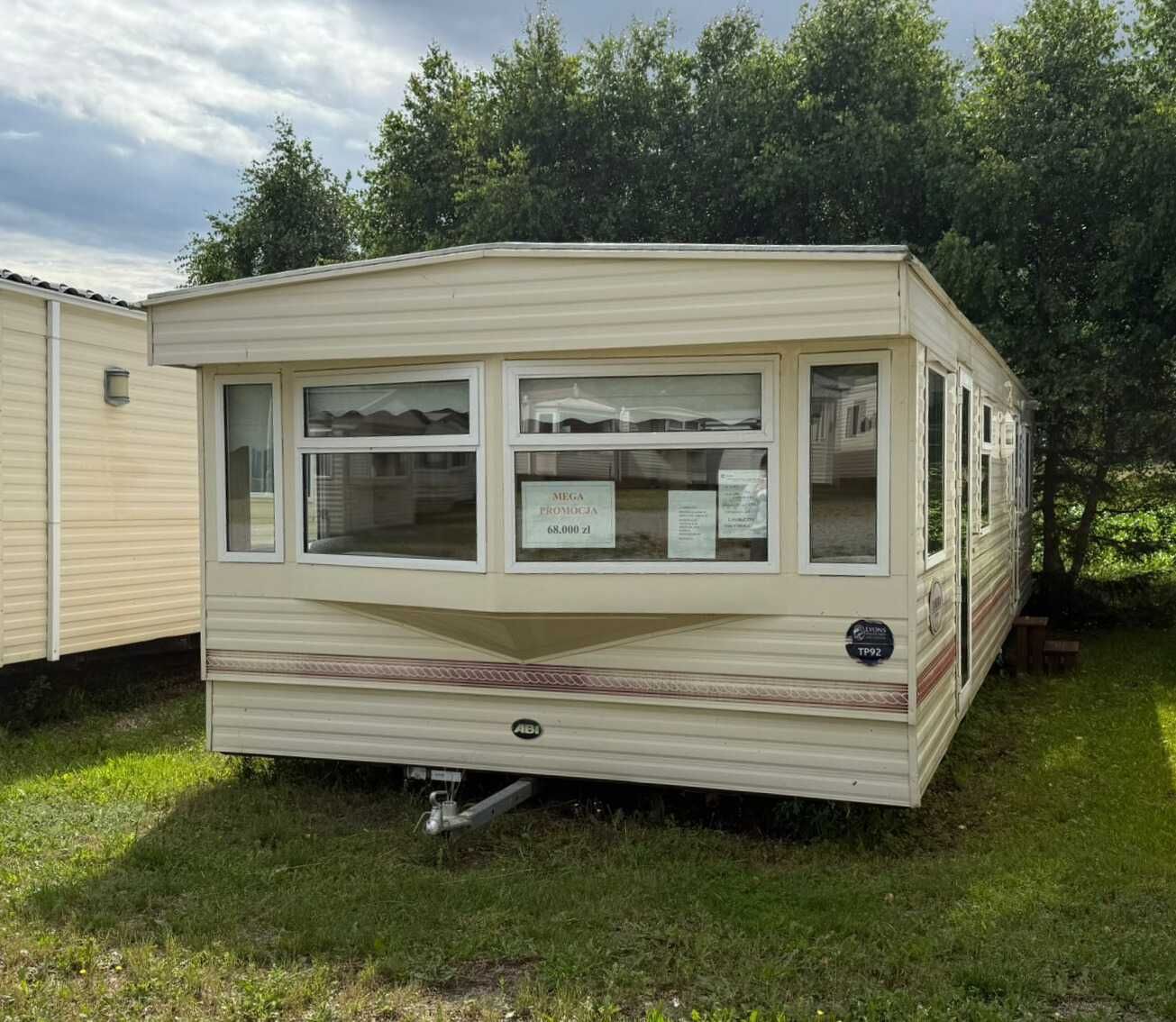 CAŁOROCZNY domek holenderski angielski ABI CANBERRA L972 Camplas domki
