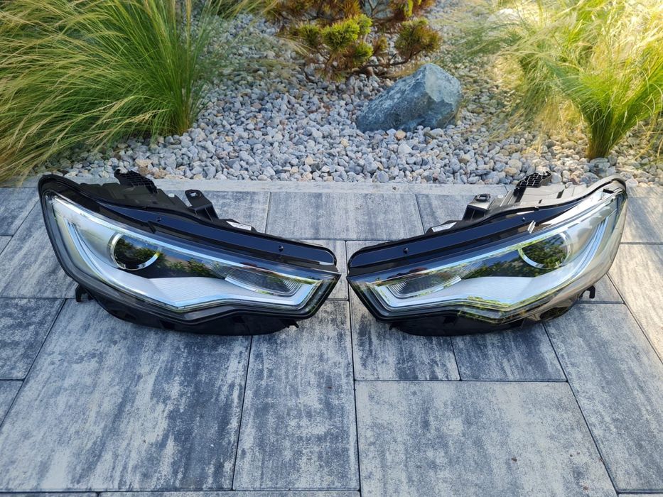 audi a6 s6 c7 lampy przód bi xenon led 4g094105c 4g094106c