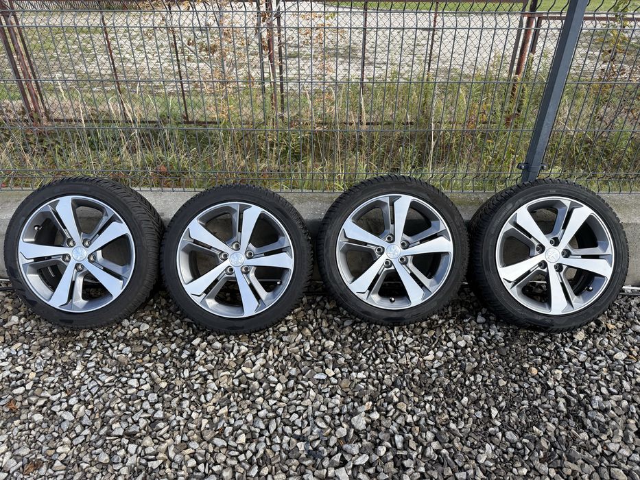 Koła Felgi Peugeot R17 5x108 + Opony Wielosezenowe 225 45 R17 2024r