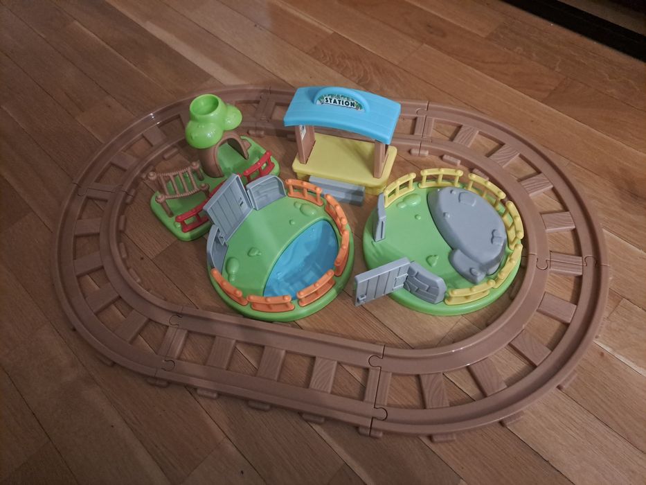 PlayGo Train Safari figurki pociag