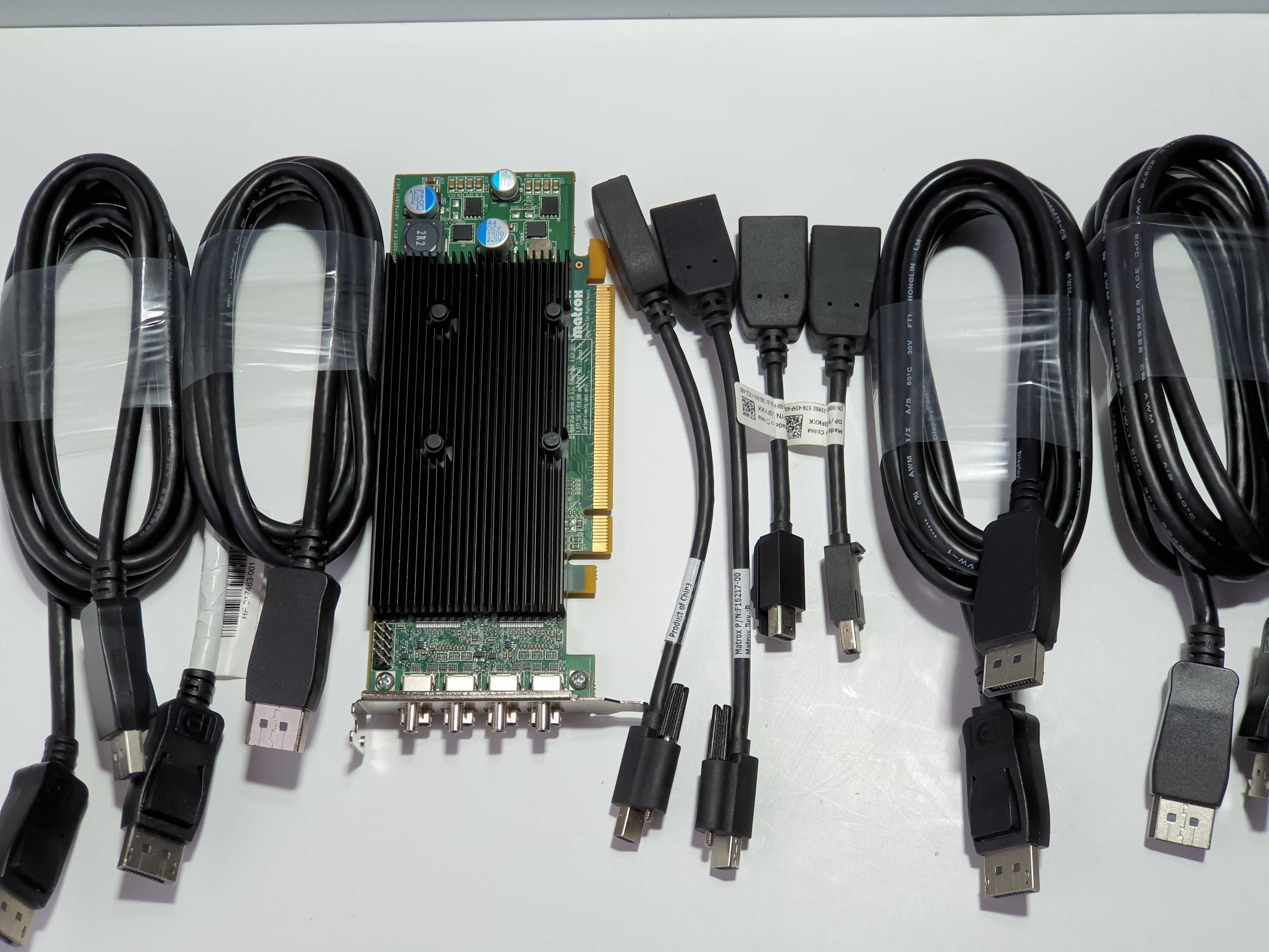Відеокарта Matrox M9148 +кабель