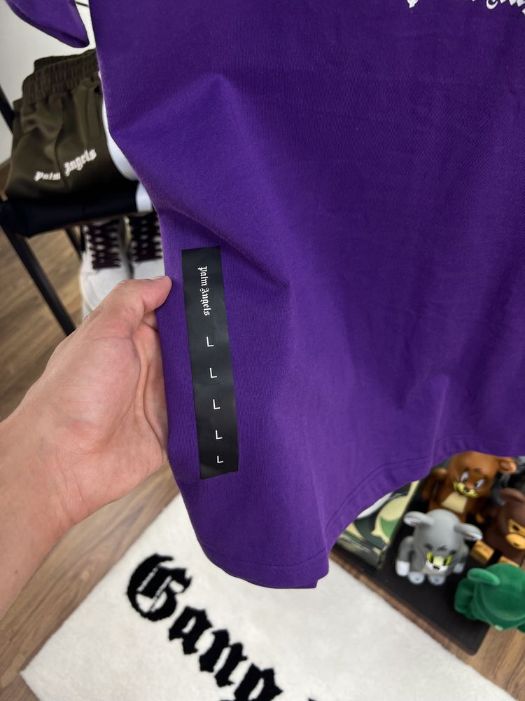Футболка Palm Angels Bear Logo Violet