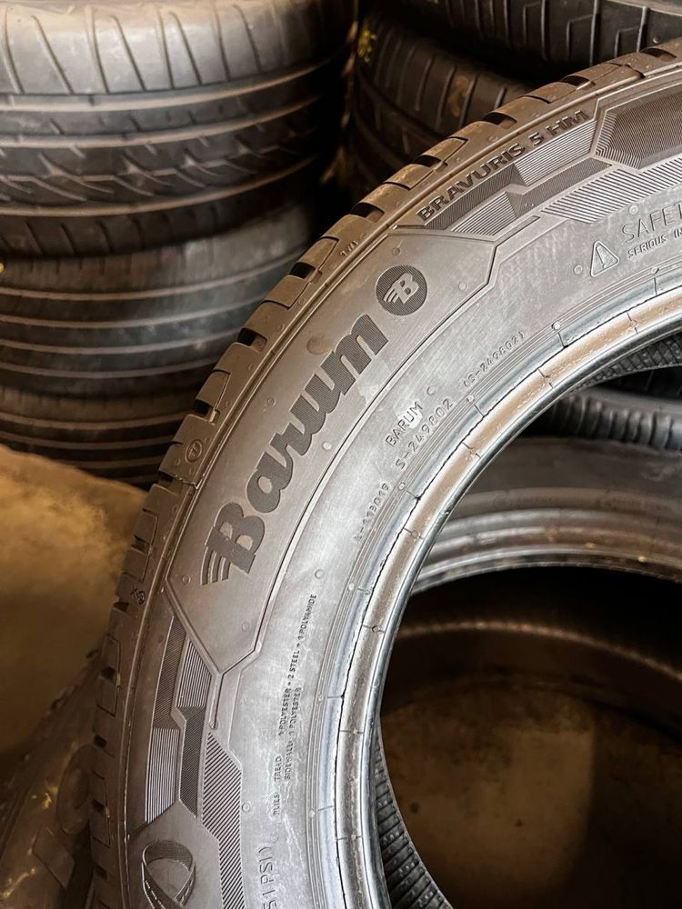 Шини Літні 195х60хR15 BARUM Bravuris 5 / 2шт / 7.8мм Залишок / 2021р