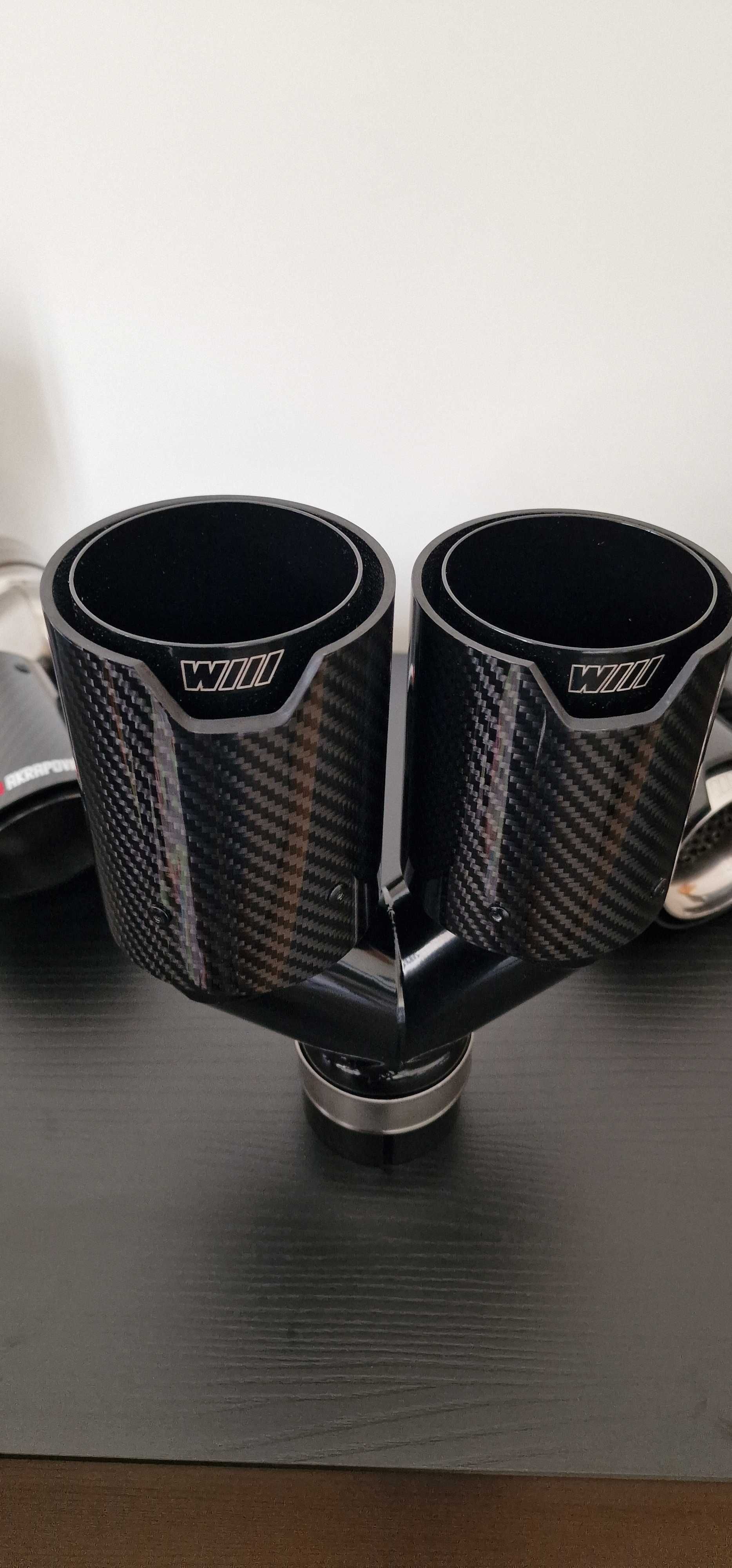 Ponteiras Akrapovic / M Perfomance Carbono