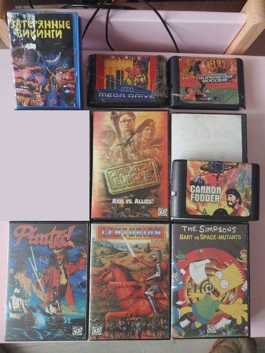 Картридж для Sega 16 bit, сега