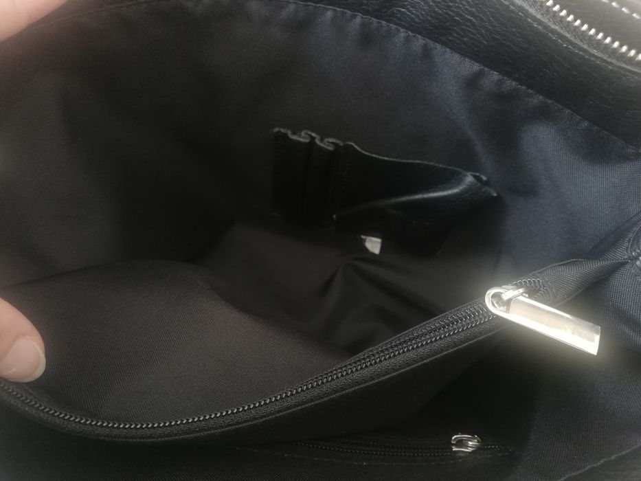 Czarna elegancka torba firmy Batycki