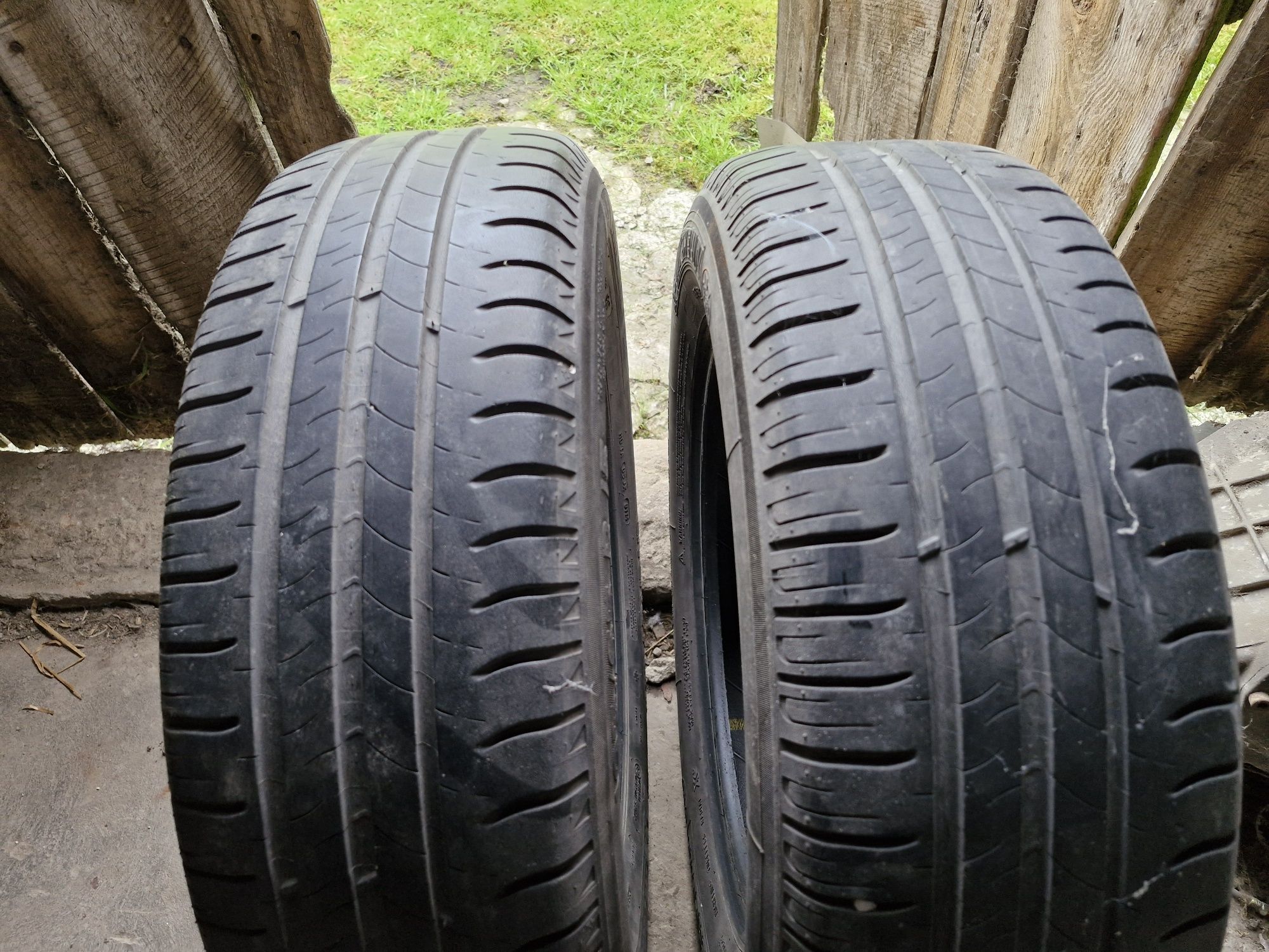 2 opony 195/65R15 michelin bieżnik okolo 5mm