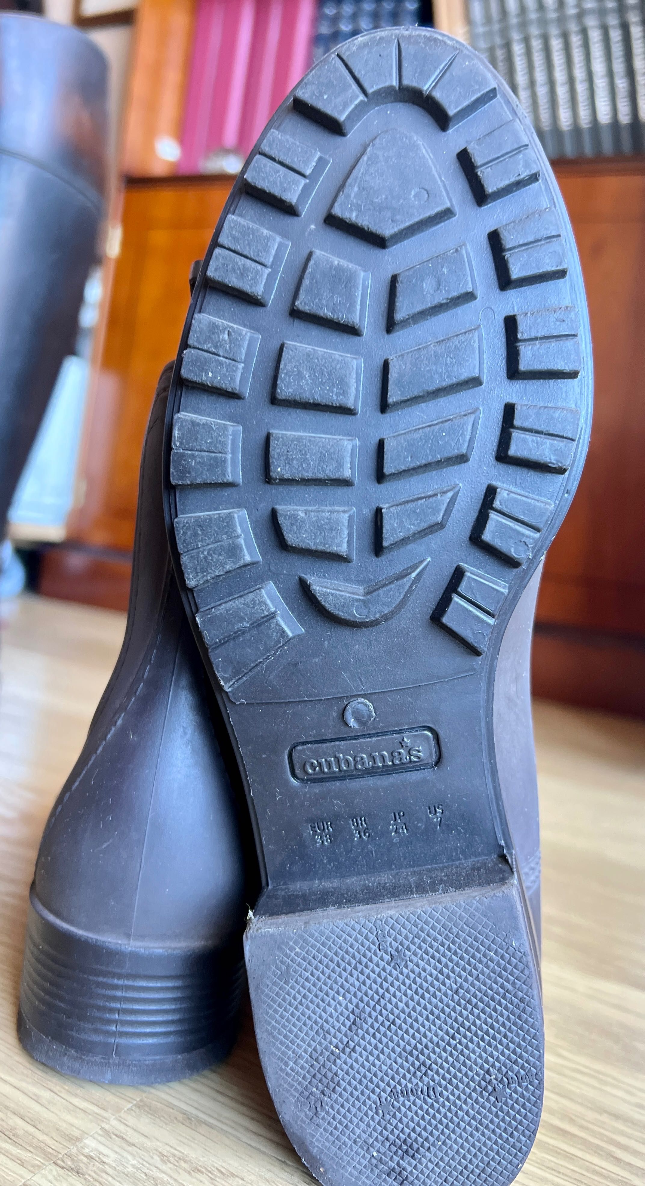 Botins CUBANAS cor Castanha - como novas