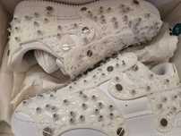 [БЕЗ ПРЕДОПЛАТИ] кросівки Nike Force x Swarovski