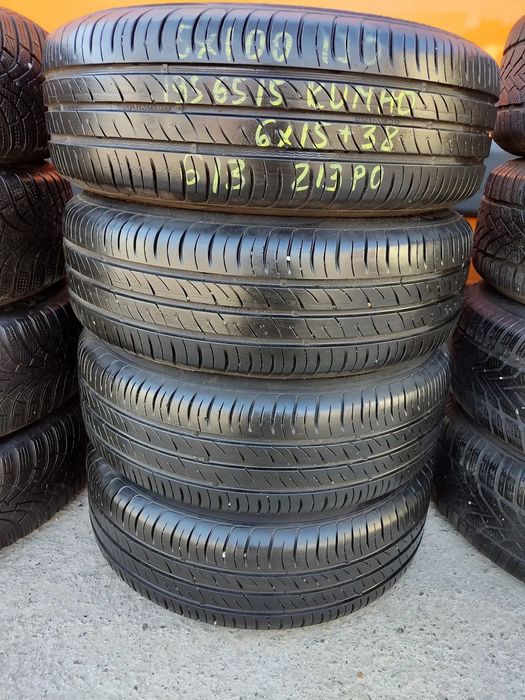 195/65R15 Opony Letnie Lato KUMHO ECOWING ES01 6mm Bridgestone Turanza T005 6,5-7mm Legnica ALU-RAD 195/65