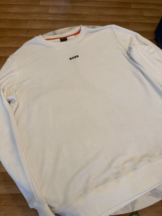 Biała bluza BOSS 3XL