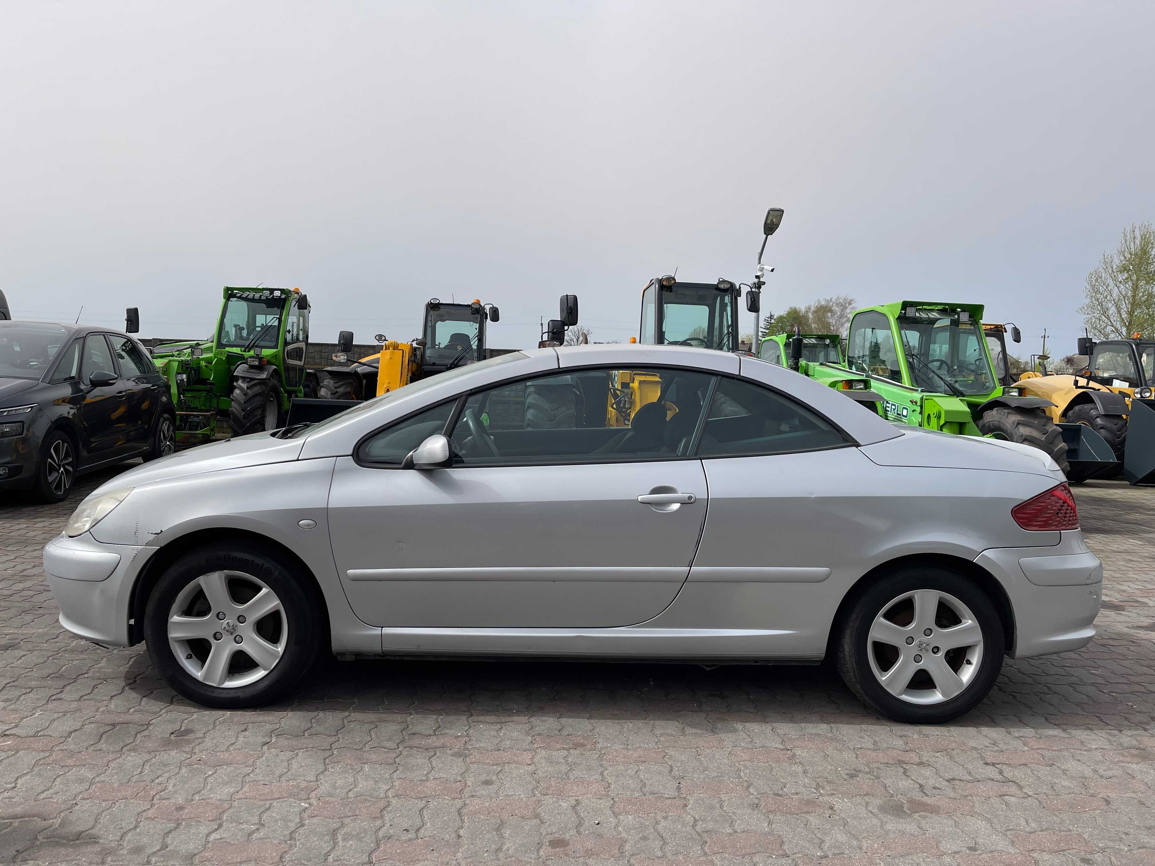 Peugeot 307 CC Cabrio 2.0 Benzyna kabriolet 2005 rok na czesci