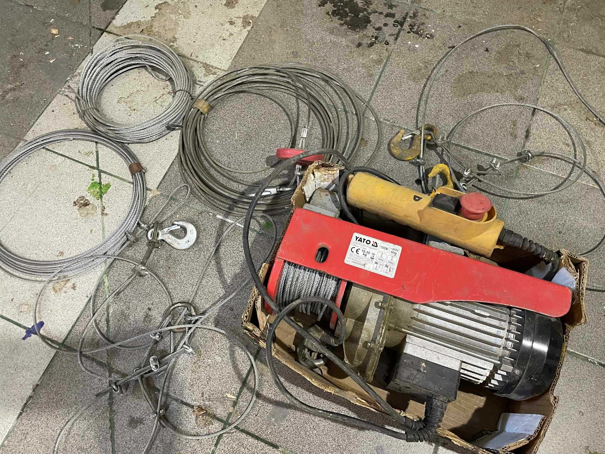 Wyciągarka linowa YATO 1050W 300/600kg