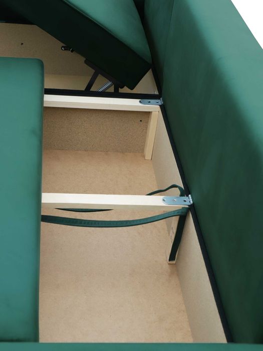 Narożnik rogówka MOLY z funkcją spania sprężyna bonell matt velvet